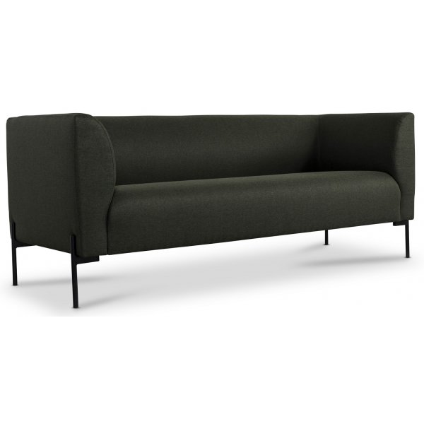 Mistral 2,5-sits soffa i mörkgrönt tyg Mistral 2,5-sits soffa i mörkgrönt tyg