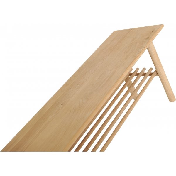 Banc Circus - Chêne pigmenté blanc Banc Circus - Chêne pigmenté blanc