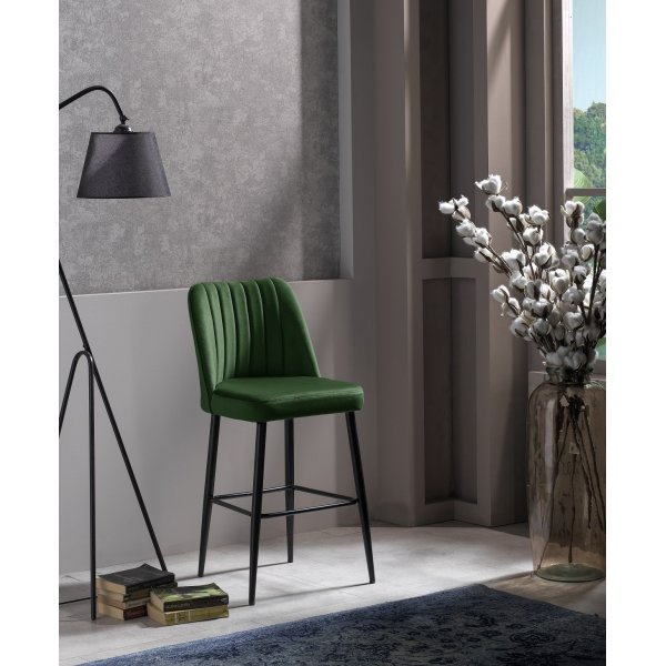 Vento barkrukset - Groen/zwart Vento barkrukset - Groen/zwart