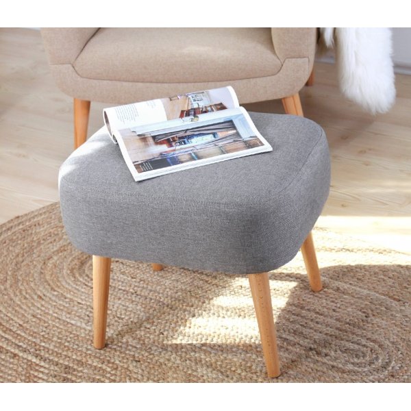 Pouf perroquet - Gris Pouf perroquet - Gris