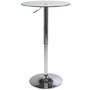 Burbank barbord (Hj och snkbart) - Glas/krom