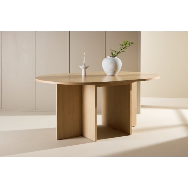 Strada matbord 120-170 x 120 cm - Whitewash Strada matbord 120-170 x 120 cm - Whitewash