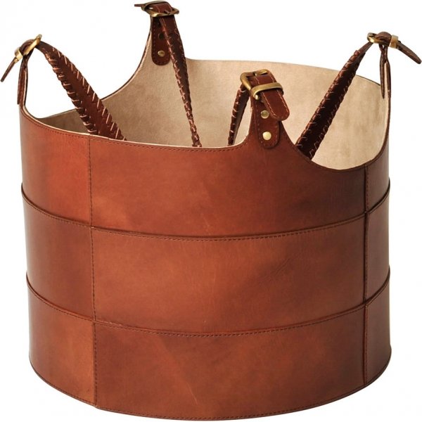 Panier à bûches Milan - Marron Panier à bûches Milan - Marron