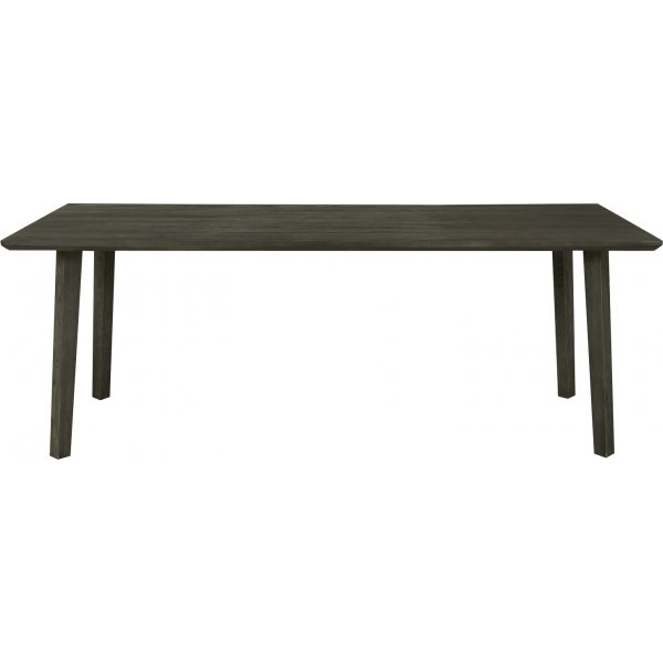 New York matbord 180 cm i brunbetsad ek
