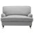 Howard Luxor soffa Loveseat - Valfri färg och tyg + Fläckborttagare för möbler