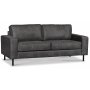 Sand 2,5-sits soffa - Antracit Ecolder