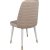 Ensemble de chaises de salle  manger Hugo - Crme/blanc/or