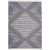 Tapis Serpent 150 x 80 cm - Gris/blanc