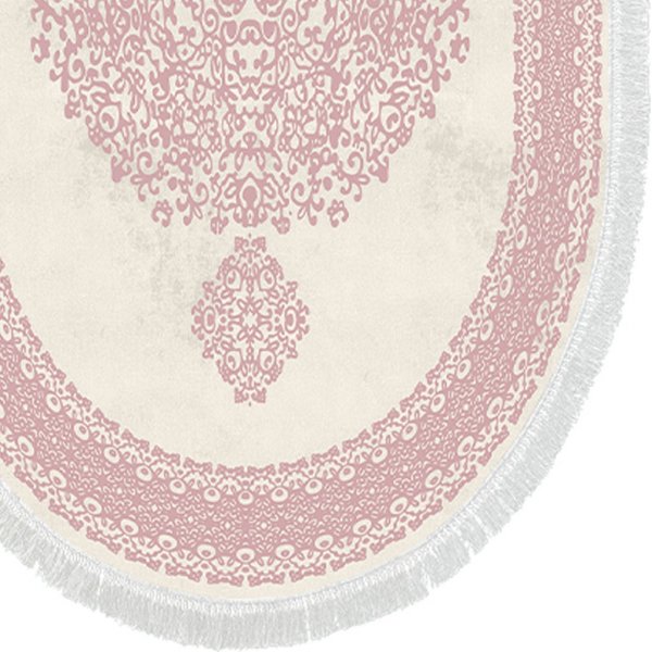 Bonbon badmat - Roze/wit Bonbon badmat - Roze/wit