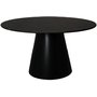 Lance runt matbord 137 cm - Marmor (Svart) / Plt