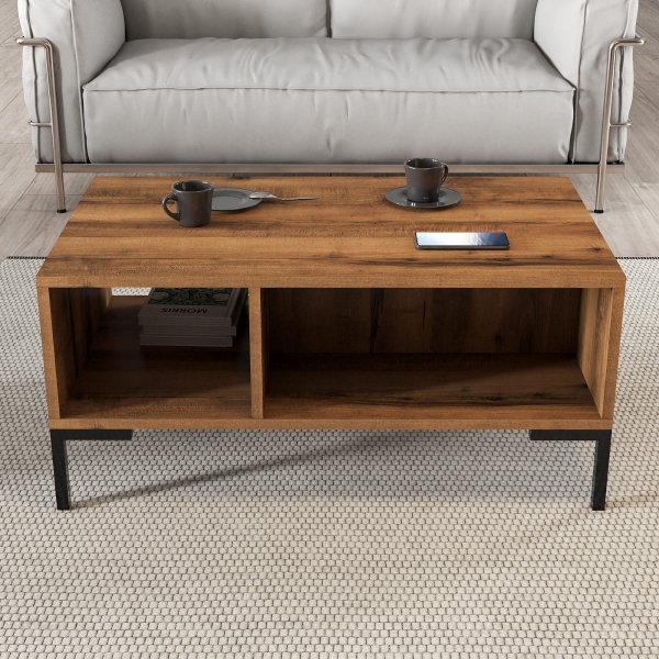 Table basse Aurora 90 x 41,6 cm - Noyer Table basse Aurora 90 x 41,6 cm - Noyer