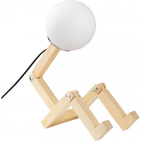 Lampe de table Milet opale - Naturel Lampe de table Milet opale - Naturel