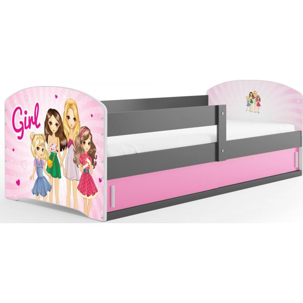 Vejle barnsäng med förvaringsfack 80 x 160 cm - Valfri sticker & färg Vejle barnsäng med förvaringsfack 80 x 160 cm - Valfri sticker & färg