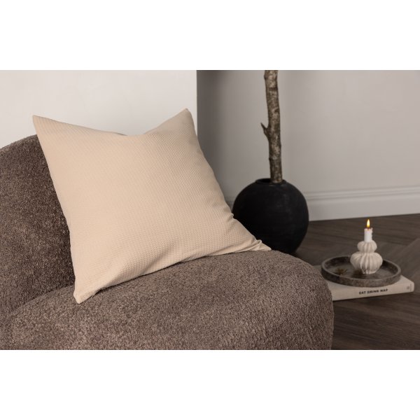 Celine kuddfodral 50 x 50 cm - Beige