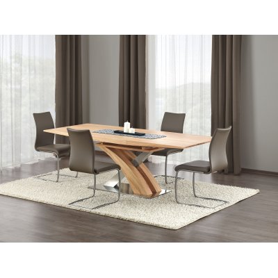 Bonita frlngningsbart matbord i ek - 160-220 x 90 cm