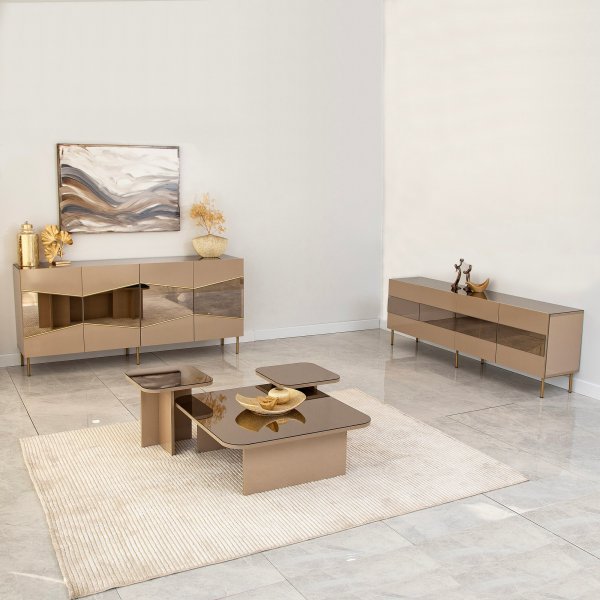 Joli buffet - Bronze/or Joli buffet - Bronze/or