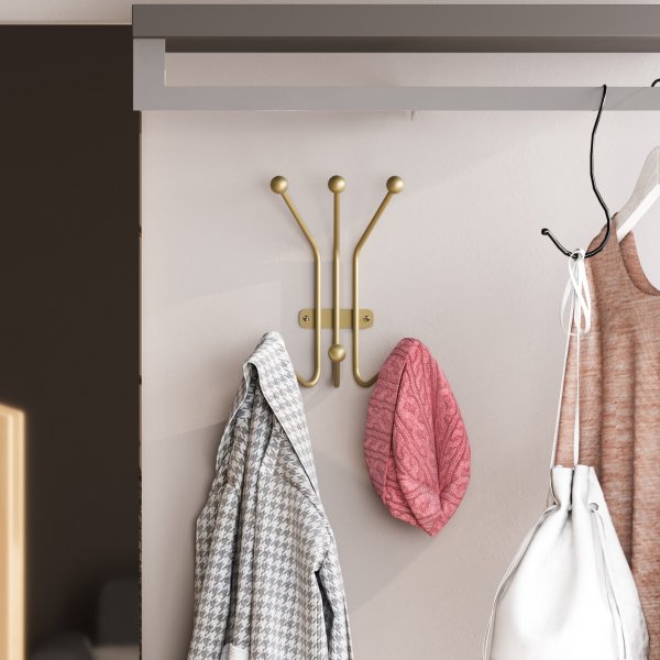 Ant klädhängare - Guld Ant klädhängare - Guld