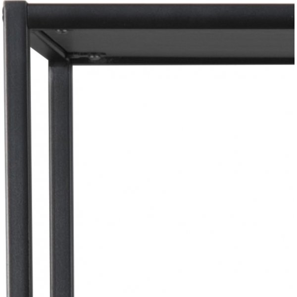 Seaford bokhylla 77x185 cm - Ask/svart Seaford bokhylla 77x185 cm - Ask/svart