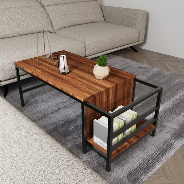 Contempo soffbord 110 x 60 cm - Valnöt Contempo soffbord 110 x 60 cm - Valnöt