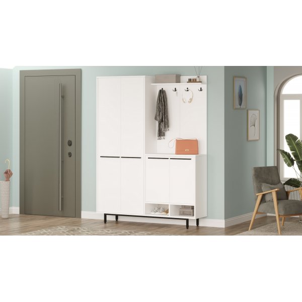 Oasis hallmöbel - Vit Oasis hallmöbel - Vit