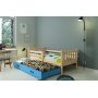 Carino juniorsng med extrabdd 80 x 190 cm - Valfri frg