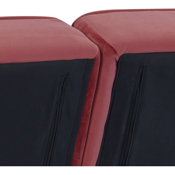 Canap-lit Perugia 2,5 places - Rouge