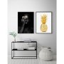 Poster Guld Ananas