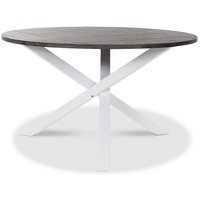 Skagen soffbord 85 - Vit/brunt Skagen soffbord 85 - Vit/brunt