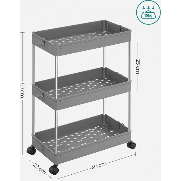 Étagère de cuisine Criollo 60 cm - Gris Étagère de cuisine Criollo 60 cm - Gris