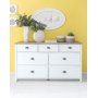 Ingatorp sideboard - Ek/vit