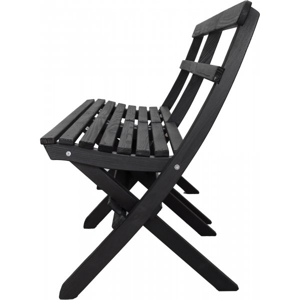 Canap de jardin Knohult - Noir