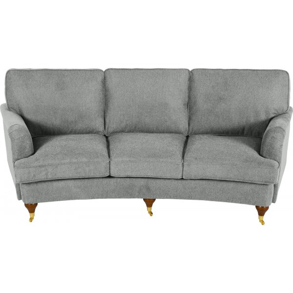 Howard 3-sits soffa grå 225 cm + Fläckborttagare för möbler Howard 3-sits soffa grå 225 cm + Fläckborttagare för möbler