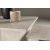 Table basse Sala 40/60 x 40/60 cm - Aspect marbre beige