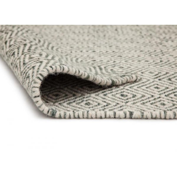 Tapis tissé main Toby - Vert olive Tapis tissé main Toby - Vert olive