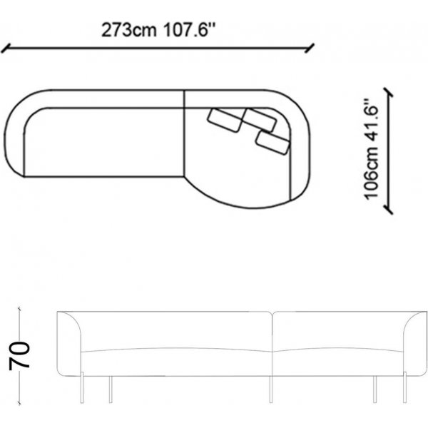 Macaroon dagb�dd - Puderrosa