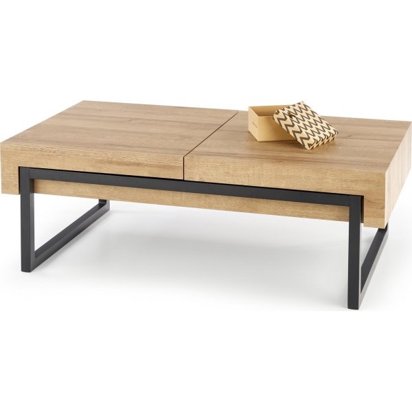 Table basse Ready 110x 60 cm - Chêne/noir Table basse Ready 110x 60 cm - Chêne/noir