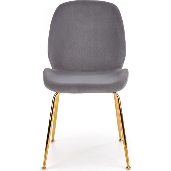 Chaise de salle  manger Cadeira 381 - Gris