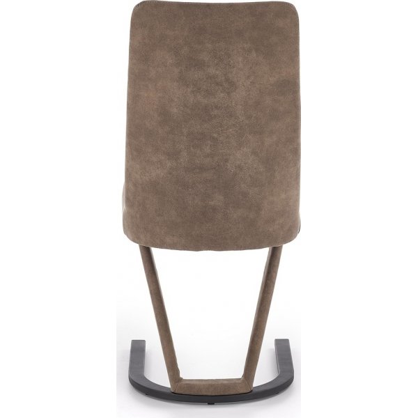 Chaise de salle  manger Heath - Marron vintage (PU)