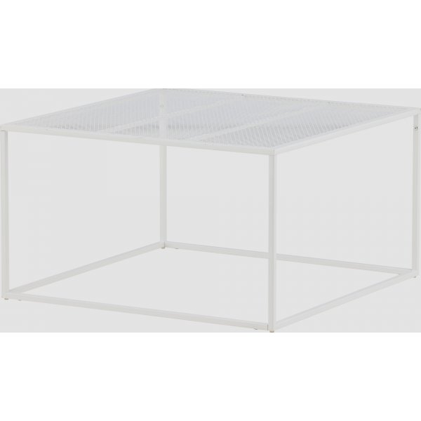 Netz soffbord 80 x 80 cm - Vit Netz soffbord 80 x 80 cm - Vit