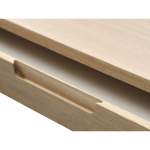 Bureau Odessa 120 cm avec tiroir en chêne huilé Bureau Odessa 120 cm avec tiroir en chêne huilé