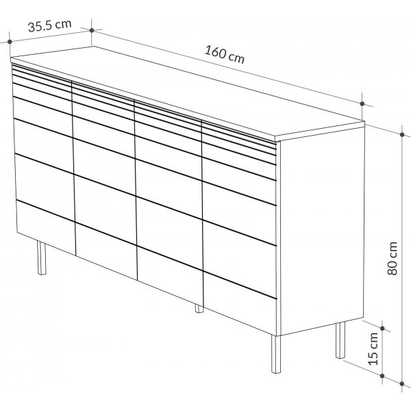 Arya skänk - Vit Arya skänk - Vit