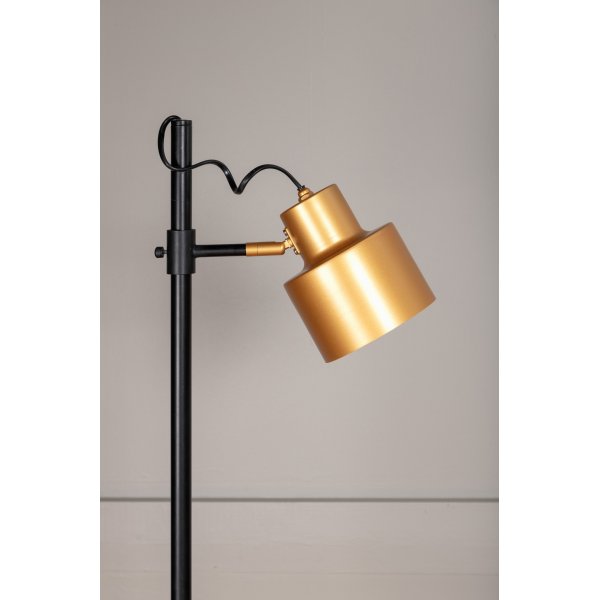 Lampadaire smaphore - Noir/laiton