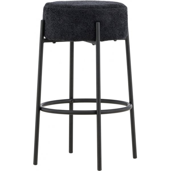 Tabouret de bar Tucson - Boucle noire Tabouret de bar Tucson - Boucle noire
