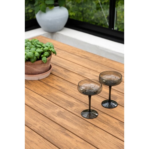 Garcia matbord 150 x 90 cm - Svart/Natur Garcia matbord 150 x 90 cm - Svart/Natur