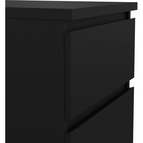 Naia slank dressoir met 5 laden - Zwart Naia slank dressoir met 5 laden - Zwart