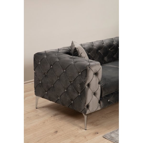 Como 2-sits soffa - Antracit Como 2-sits soffa - Antracit