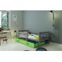 Carino juniorsng med frvaringslda 80 x 190 cm - Valfri frg