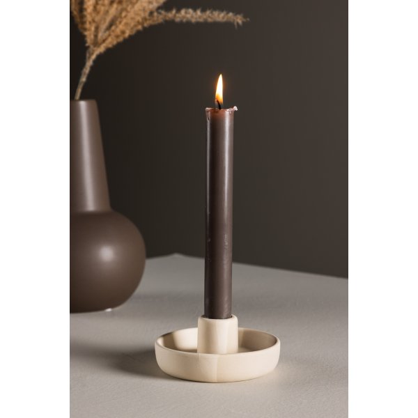 Otis kandelaar - Beige/Grijs Otis kandelaar - Beige/Grijs