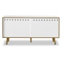 HAY sideboard - Vit/Oak