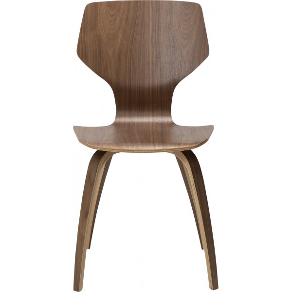 Chaise de salle à manger SIT - Placage noyer Chaise de salle à manger SIT - Placage noyer